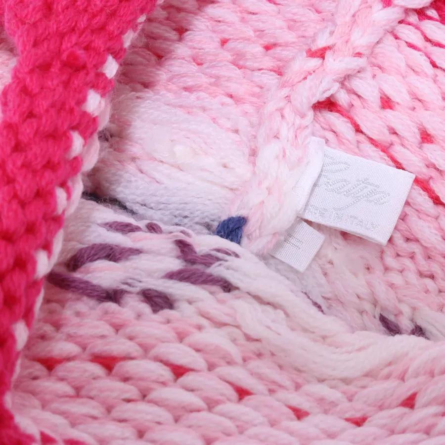 5041Y cuffia bimba girl CATYA wool pink berretto hat