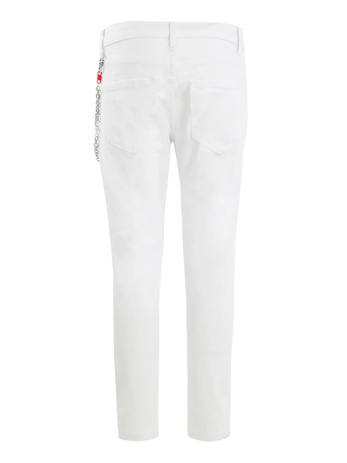 Adrexx Jean homme blanc avec chaîne