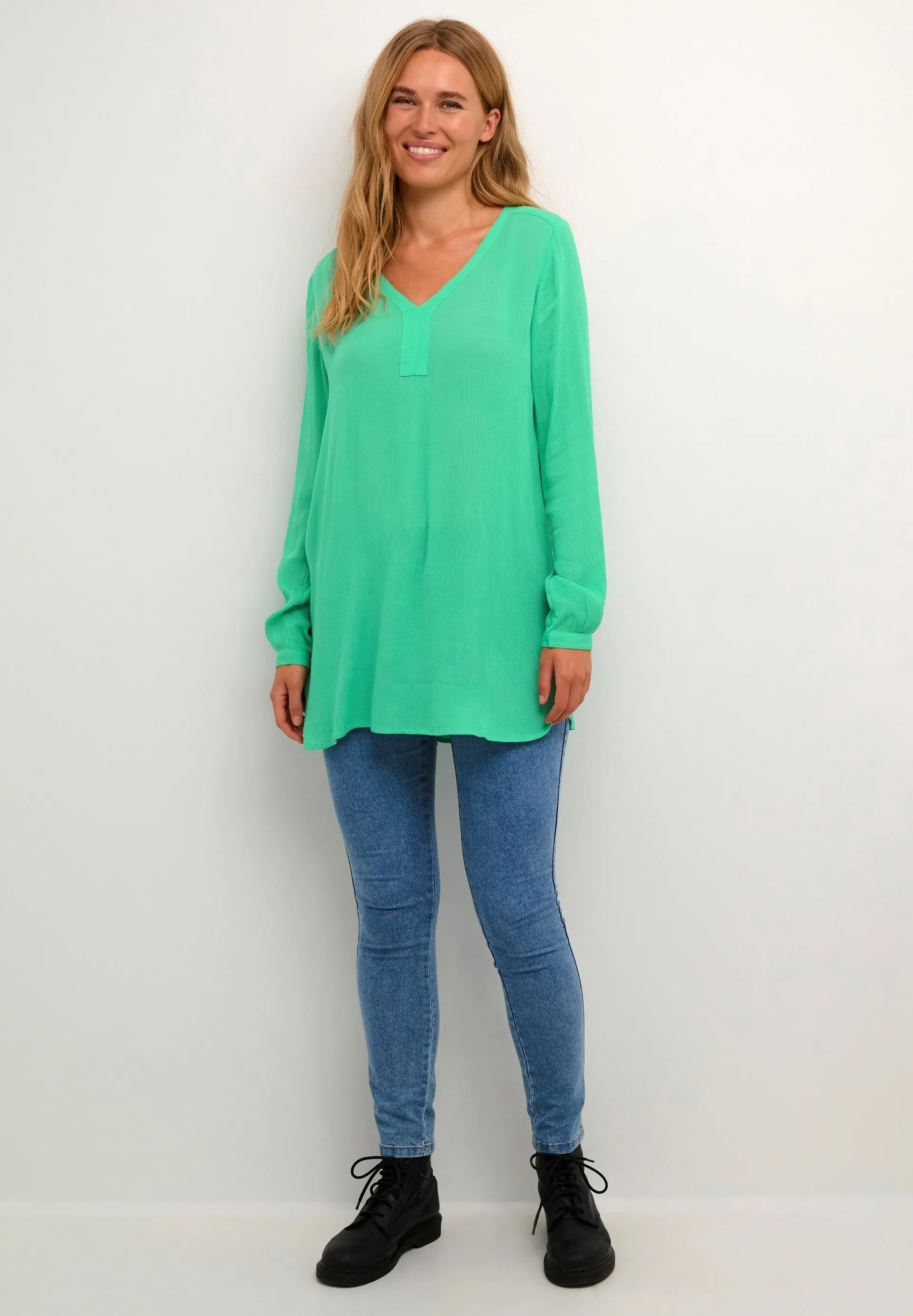 AMBER V-NECK - Tunica