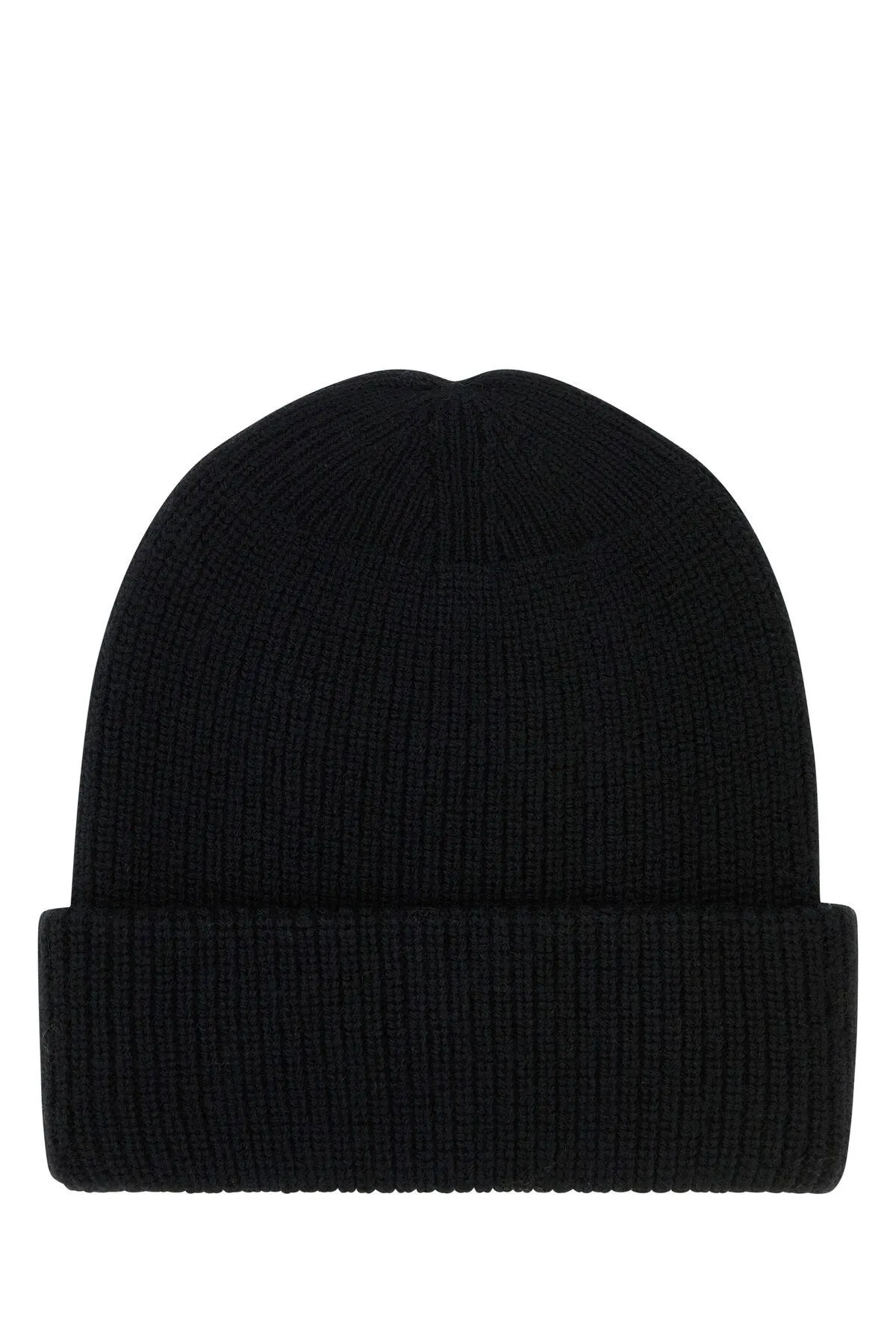 Black wool beanie hat    