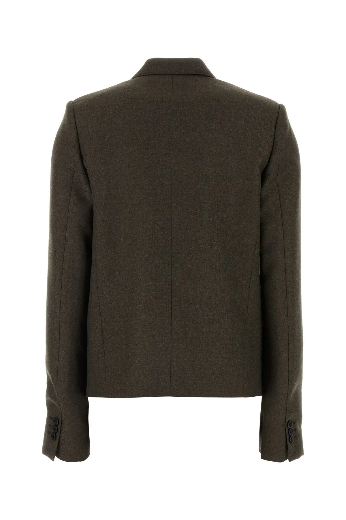 Brown wool blazer    