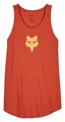 Canotta Fox Head da donna arancione