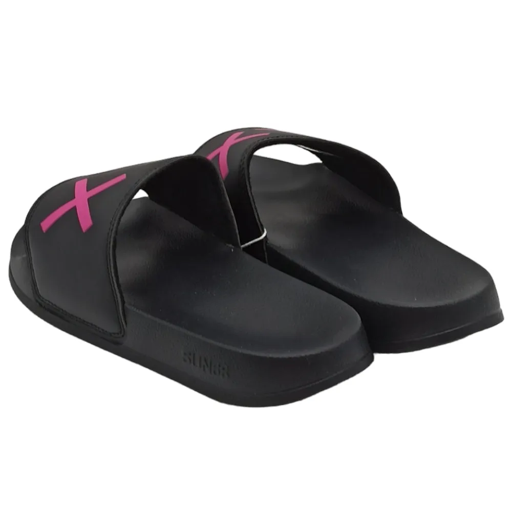 Ciabatta Donna ZX33228 Slippers logo nero