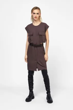  Dress with pockets and belt    