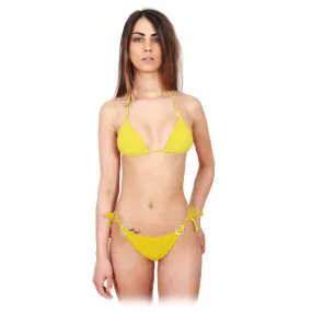 EP SheLux - Love21 - Yellow - Swarovski - Luxury Exclusive Collection - Made in Italy - Costume di Alta Qualità