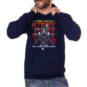 Felpa Cappuccio Cobra Kai Dojo Film cult degli anni 80 - Serie TV - Movie Choose ur color