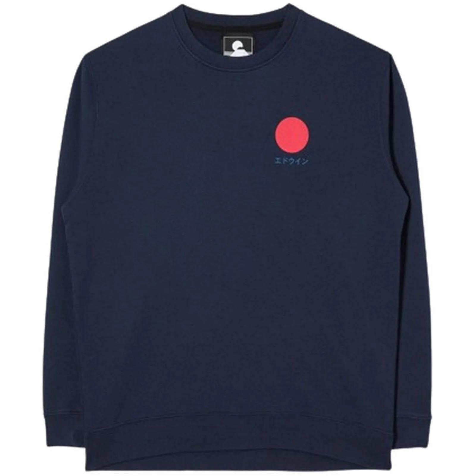 Felpe senza cappuccio Uomo Edwin - Japanese Sun Sweat - Blu
