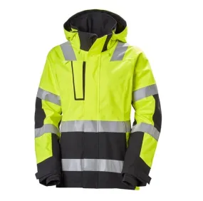 Giacca invernale ad alta visibilità Nero/Verde/Bianco/Giallo Helly Hansen, M unisex, Impermeabile