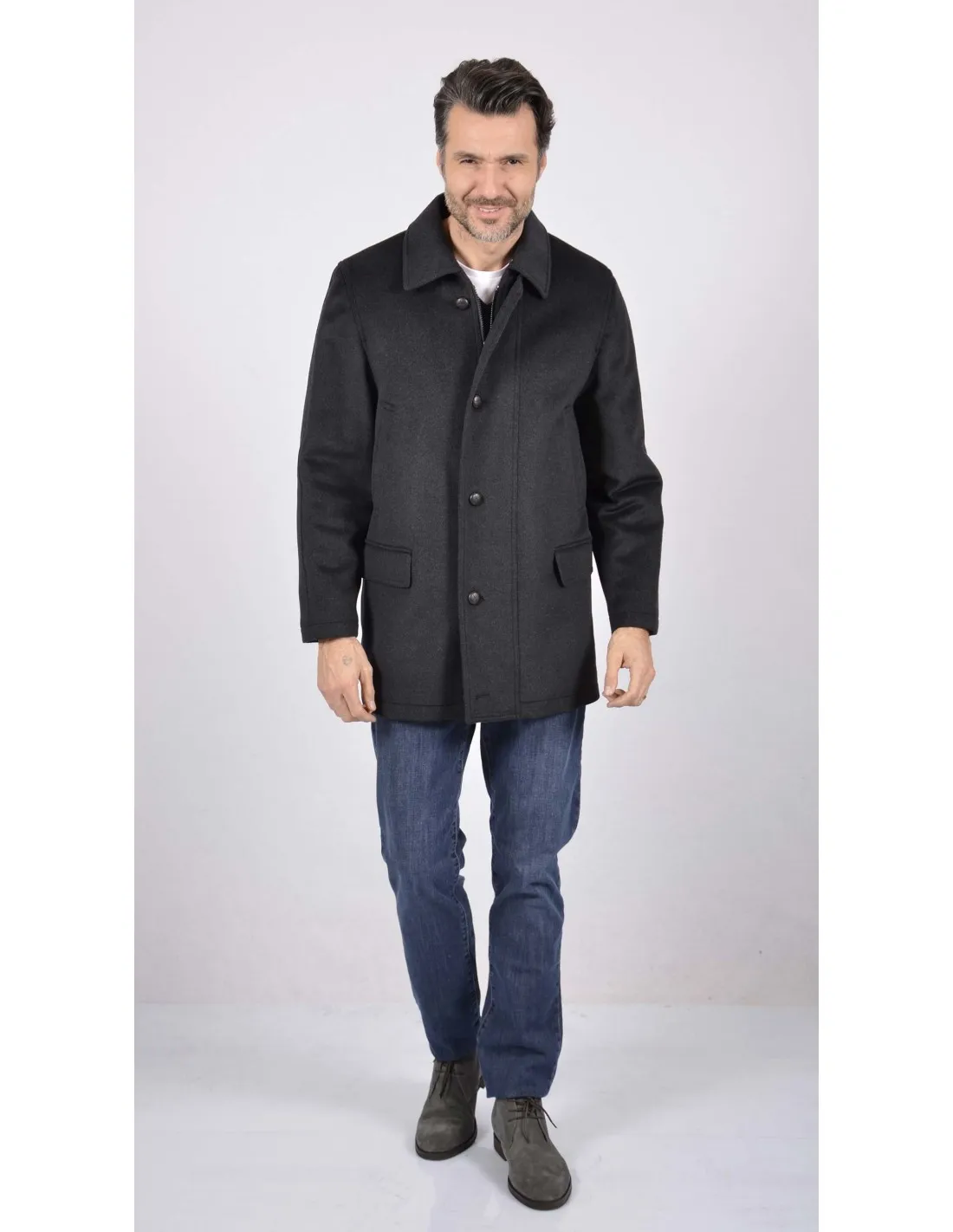 Giaccone Laniero Verde XL mod trento tipo loden A / I