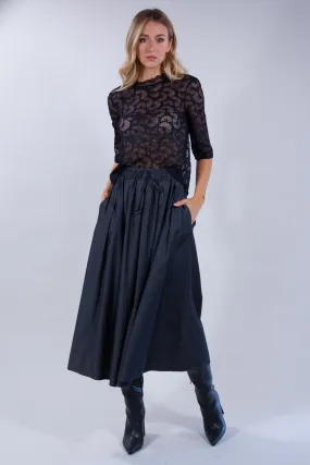 GONNA CHAMBRAY BLACK***