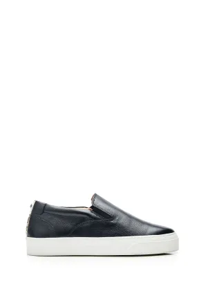 Moda in Pelle - Adrina - Scarpe da ginnastica con doppio tassello e suola slim    