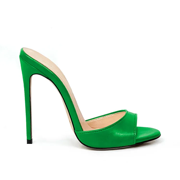 Sandalo sabot pelle verde – COD. 30246 