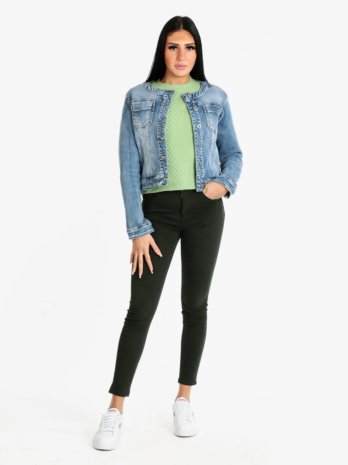 Solada Veste en jean femme