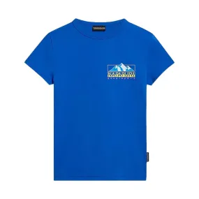  T-SHIRT NAPAPIJRI. ROYAL 