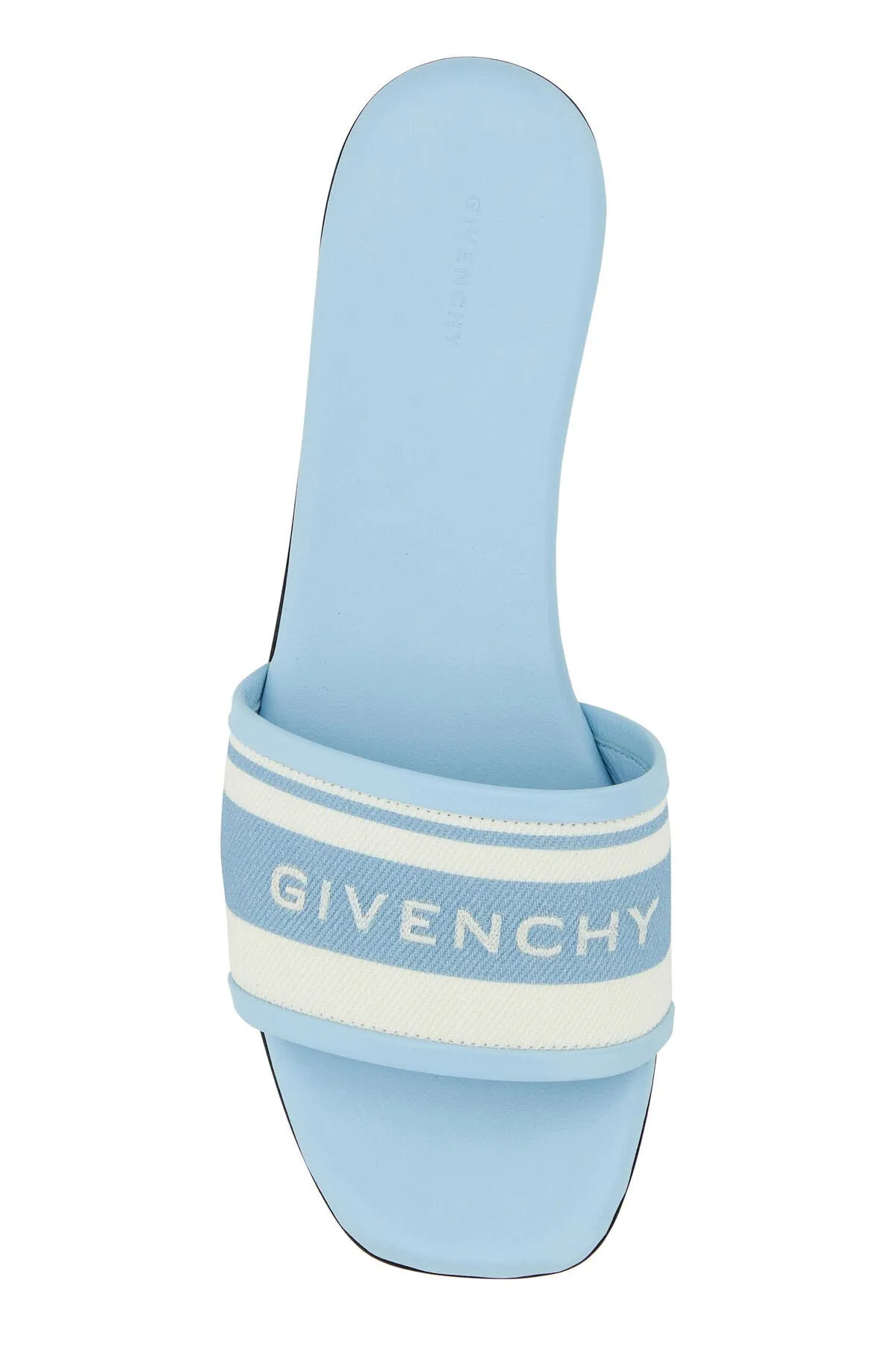 Two-tone canvas 4G slippers    